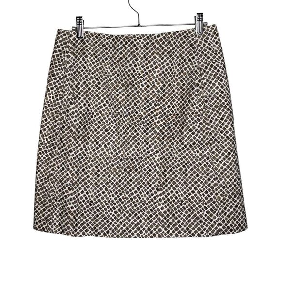 ANN TAYLOR LOFT Women's Size 4 Printed Skirt with Pockets - Picture 1 of 7